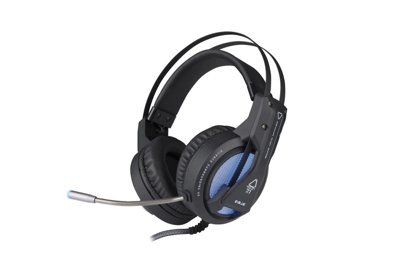 E-Blue EHS971 Black Gaming Headset - Wired - سماعة